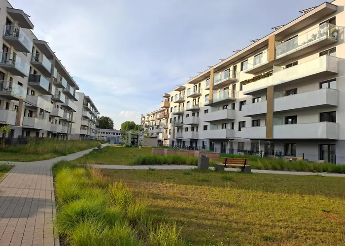 Bagry Rooms2 - Apartament z sypialnią i miejscem postojowym